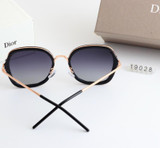 19028Round Frame Gradient Sunglasses