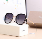 19028Round Frame Gradient Sunglasses