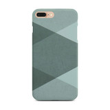 Grey Abstract Slim Case for iPhone 8 Plus / 7 Plus