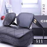 5 Colors Grid Lens Frame Polarized Sunglasses