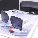 5 Colors Grid Lens Frame Polarized Sunglasses