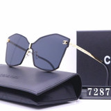 7 Colors Butterfly Shape Gradient Color Sunglasses