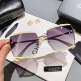 Oversize Vintage Square Sunglasses