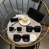 Diamond Decoratived Sunglasses