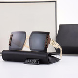 Letter Pattern Decoratived Sunglasses