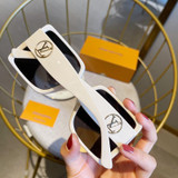 Black Lens Square Sunglasses
