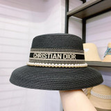 Fashion Pearl Bucket Hat