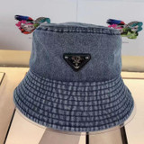Fashion Denim Fisherman Hat