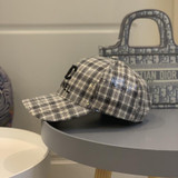 Fashion Check Sequined Baseball Cap