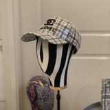 Fashion Check Sequined Baseball Cap