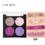 4 Colors Pentagram Fragment Eyeshadow