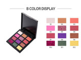 12 colors Pearlescent Matte Sequins Eyeshadow