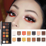 14 Color Eyeshadow Pearlescent Matte