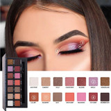 14 Color Eyeshadow Pearlescent Matte