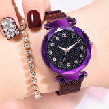 Luxury Luminous Women Watches Starry Sky Magnetic Female Luxury Luminous Women Watches Starry Sky Magnetic Female