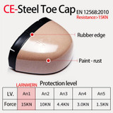 Men Steel Toe Safety Shoes For Men Lightweight Breathable Work Shoes