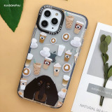 Cartoon Cat Dog Cute Animal iPhone Cases