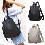 2019 Hot Women's Backpack Casual Nylon Solid Color School Bag Fashion Detachable Shoulder Strap Shoulder Bag