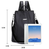2019 Hot Women's Backpack Casual Nylon Solid Color School Bag Fashion Detachable Shoulder Strap Shoulder Bag