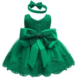 Newborn Baby Girls Dress Summer Lace Princess Dress vestidos Kids Baptism Infant 1 Year Birthday Party Dress For Girls Clothing
