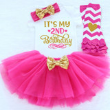 It's My 1st 2nd Birthday Dress Baby Girl Dresses for Girls Party Infant Clothing Toddler Winter Baby Clothes Tutu Cake Outfits