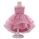 Toddler Baby Girl Infant Princess Dress Baby Girl Christening Dress for Party Wedding Kids 1 Year Baby Girl Birthday Dress