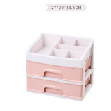 Plastic Makeup Organizer Cosmetic Drawer Makeup Storage Box Container Nail Casket Holder Desktop Sundry Storage Case Bead Tools