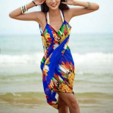 Dress Women Beach Dress Bikini Cover Up Swimwear Women