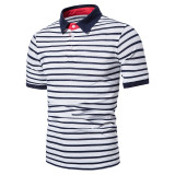 Peri Men's- Short sleeve polo shirt cotton