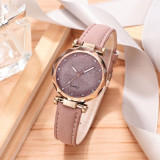 Peri Watches Women Watch Rhinestone Romantic Starry Sky Wrist Watch