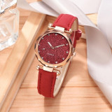 Peri Watches Women Watch Rhinestone Romantic Starry Sky Wrist Watch