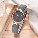 Peri Watches Women Watch Rhinestone Romantic Starry Sky Wrist Watch