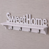 Wall Hangers Wood-plastic Assembly Wall Hook