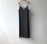 2020 Spring Summer Women Satin Dress party Luxury Shiny Sundress Imitation Silk Dress