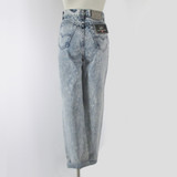 Vintage 90s Levis 900 Stone Wash Pinstripe Jeans NOS S