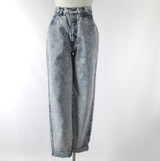 Vintage 90s Levis 900 Stone Wash Pinstripe Jeans NOS S