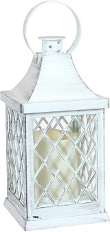 Indoor Decorative LED Candle Lantern - Rustic & Vintage