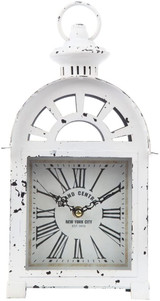 Vintage Inspired Lantern Style Mantle Clock
