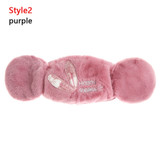 2 in 1 Cartoon Cute Earmuffs Cap Thicken Plush Keep Warm Earflap