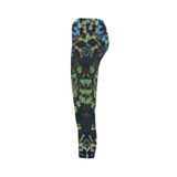 Black Russian Flora Capri Legging (Model L02)