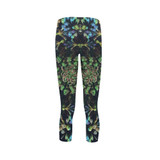 Black Russian Flora Capri Legging (Model L02)