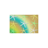 Lime White Yellow Starfishes Area Rug 2'7"x 1'8‘’