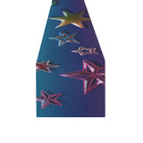 Rainbow Stars Table Runner 14x72 inch
