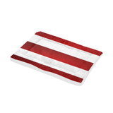 Red White Stripes Pet Bed 42"x26"