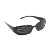 Pin Hole Eye Training Unisex Eyewear Exercise Outdoor Improve Eyesight Sunglasses