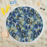 Danube Sparkling Roses Circular Beach Shawl 59"x 59"