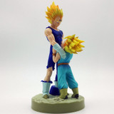 Dragon Ball Z Super Saiyan Vegeta and Trunks Father With Son Action Figure Dragon Ball Z Super Saiyan Vegeta and Trunks Father With Son Action Figure