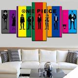 One Piece Cartoon Canvas