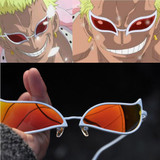 One Piece Donquixote Doflamingo Cosplay Glasses