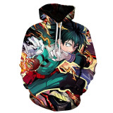 My Hero Academia Izuku Midoriya Fighting Mode Hoodie